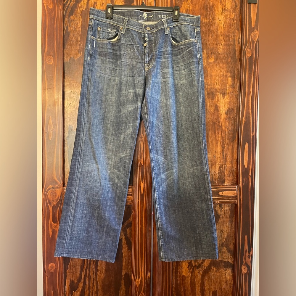 7 for all mankind relaxed denim